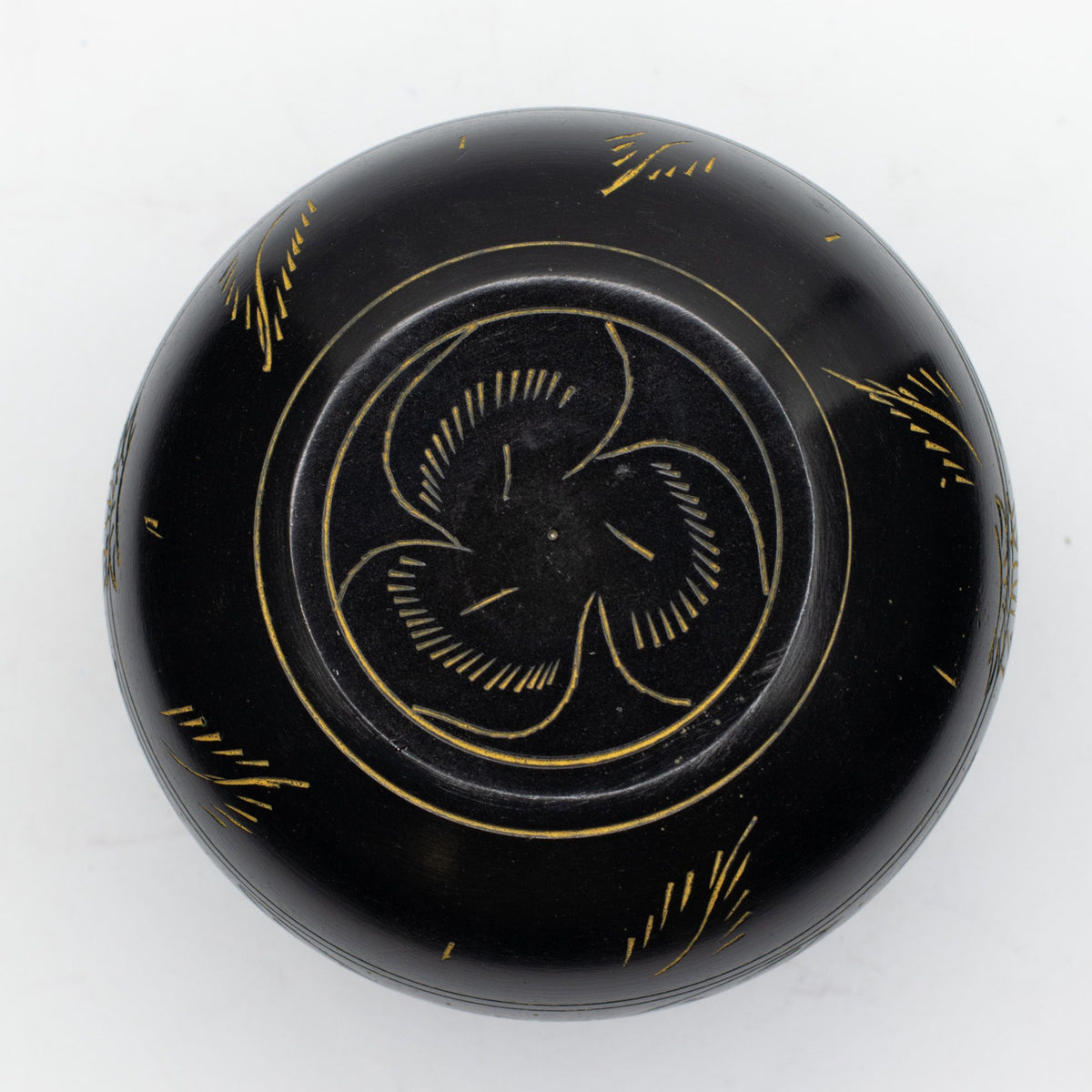 Handmade Magic Mushroom Cauldron Singing Bowl Yellow