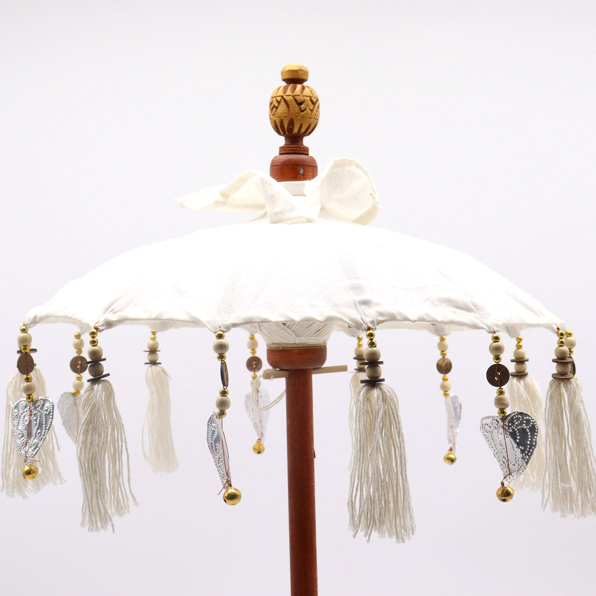 Bali Decor Parasol, Natural Canvas (40cm)