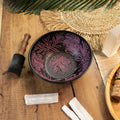 Handmade Magic Mushroom Singing Bowl Pink