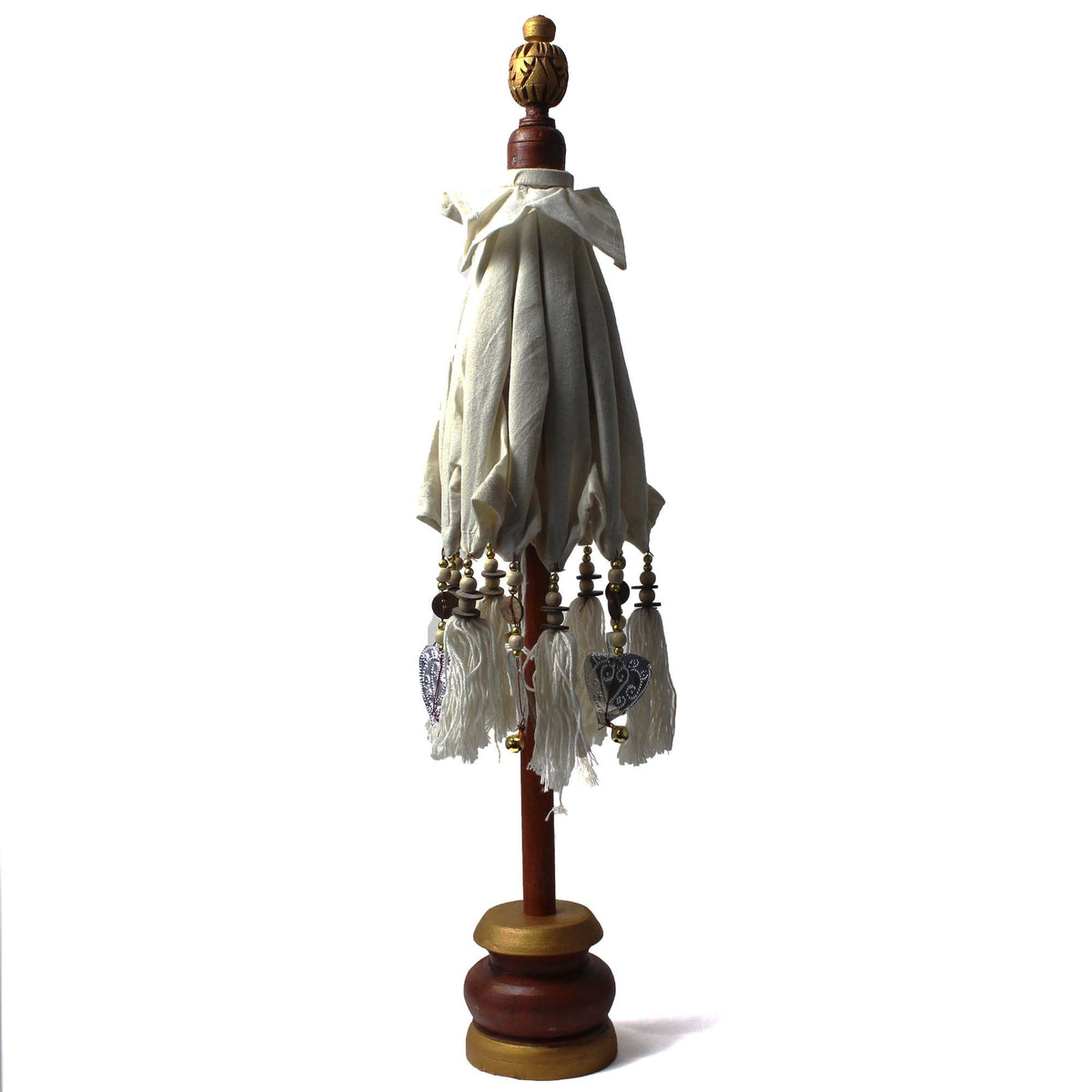 Bali Decor Parasol, Natural Canvas (40cm)