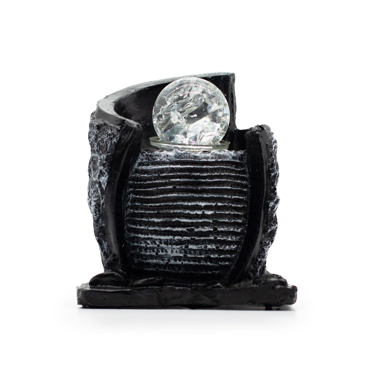 Water Pot & Crystal Ball Tabletop Water Feature